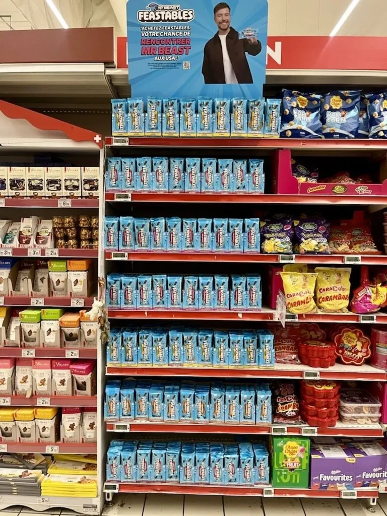 Feastables débarque en France : un lancement marquant aux côtés de RMA